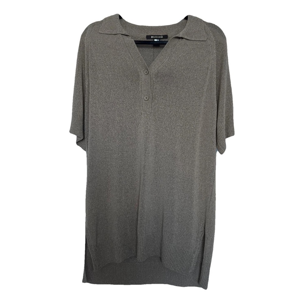 Roberto Cavalli Gray Mini Dress